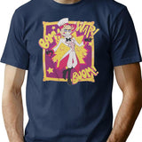 Lucifer Hazbin Hotel Classic Premium Heavyweight Cotton T-Shirt - Navy