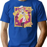Lucifer Hazbin Hotel Classic Premium Heavyweight Cotton T-Shirt - Blue