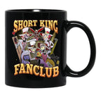 Lucifer Short King Fanclub - Hazbin Hotel Essential Black Coffee Mug, Gift Coffee Mug - Black