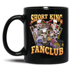 Lucifer Short King Fanclub - Hazbin Hotel Essential Black Coffee Mug, Gift Coffee Mug