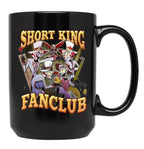 Lucifer Short King Fanclub - Hazbin Hotel Essential Black Coffee Mug, Gift Coffee Mug