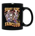 Lucifer Short King Fanclub - Hazbin Hotel Black Coffee Mug, Gift Coffee Mug - Black