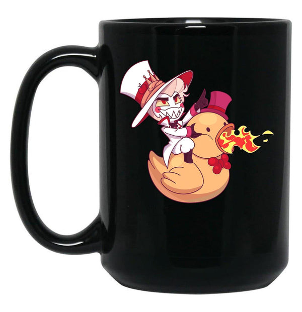 Lucifer from hazbin Hotel Classic Black Coffee Mug, Gift Coffee Mug - Black