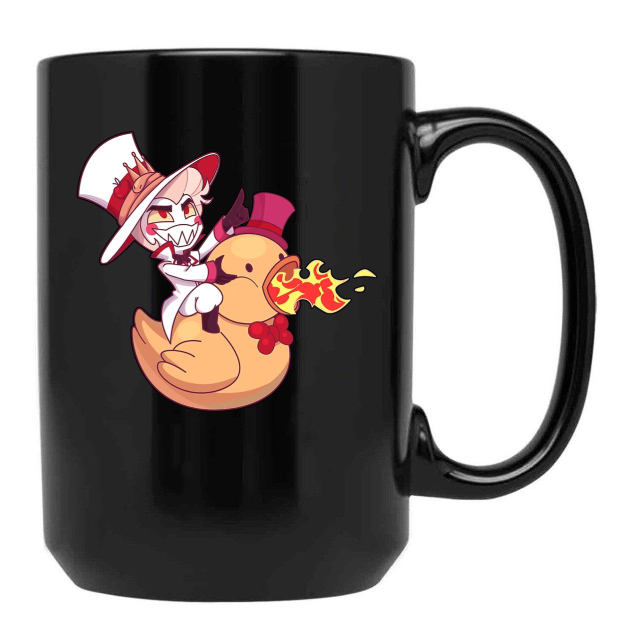 Lucifer from hazbin Hotel Classic Black Coffee Mug, Gift Coffee Mug