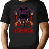 Lucipurr T-Shirt for Men & Women, T-Shirts Graphic Tee - Black
