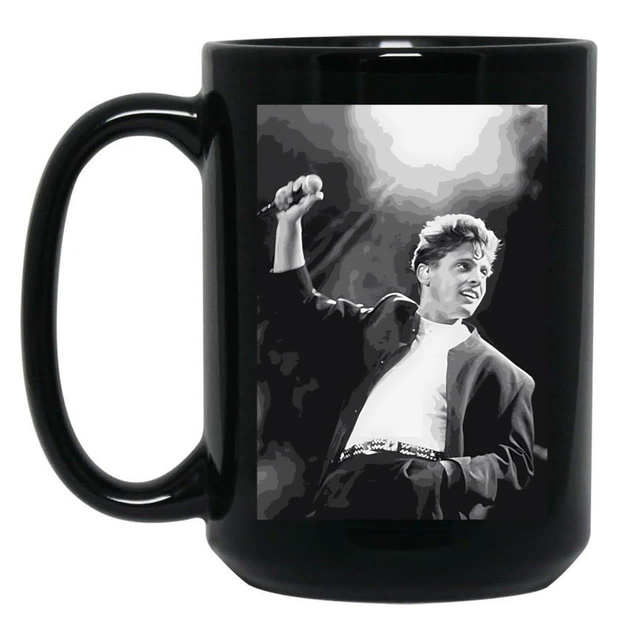 Luis Miguel 2 Black Coffee Mug, Gift Coffee Mug
