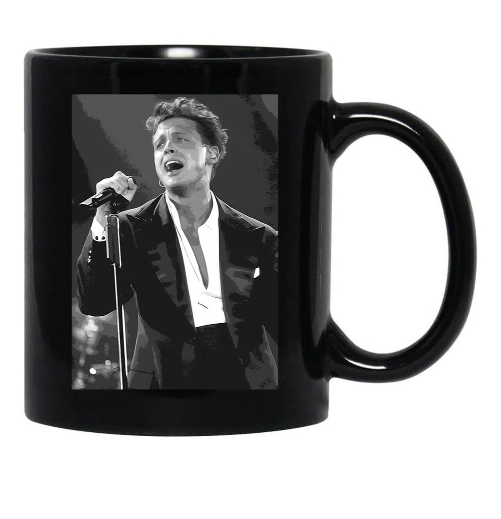 Luis Miguel 3 Black Coffee Mug, Gift Coffee Mug - Black