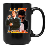 Luis Miguel Bootleg Black Coffee Mug, Gift Coffee Mug