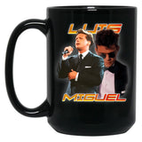 Luis Miguel Bootleg Black Coffee Mug, Gift Coffee Mug