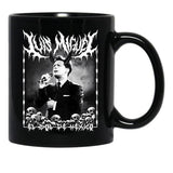 Luis Miguel El Sol De Mxico Metal Dark Lettering Design Black Coffee Mug, Gift Coffee Mug - Black