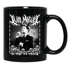 Luis Miguel El Sol De Mxico Metal Dark Lettering Design Black Coffee Mug, Gift Coffee Mug - Black