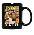 Luis Miguel El Sol De Mxico Vintage Retro Design Black Coffee Mug, Gift Coffee Mug - Black