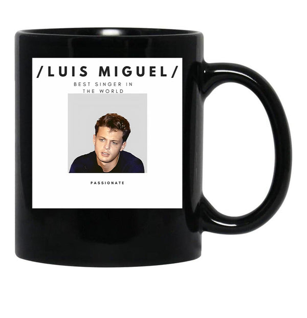 Luis Miguel Premium Black Coffee Mug, Gift Coffee Mug - Black
