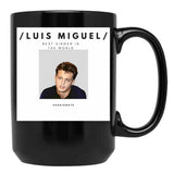 Luis Miguel Premium Black Coffee Mug, Gift Coffee Mug