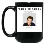 Luis Miguel Premium Black Coffee Mug, Gift Coffee Mug
