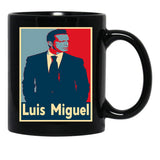 Luis Miguel Relaxed Fit Black Coffee Mug, Gift Coffee Mug - Black