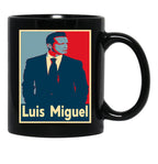 Luis Miguel Relaxed Fit Black Coffee Mug, Gift Coffee Mug - Black