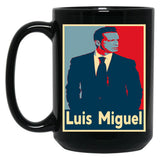 Luis Miguel Relaxed Fit Black Coffee Mug, Gift Coffee Mug