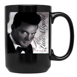 Luis Miguel Romances Black Coffee Mug, Gift Coffee Mug