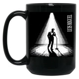Luis Miguel Second Stage Romance Pixel Art Black Coffee Mug, Gift Coffee Mug