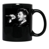 Luis Miguel Singing Black Coffee Mug, Gift Coffee Mug - Black
