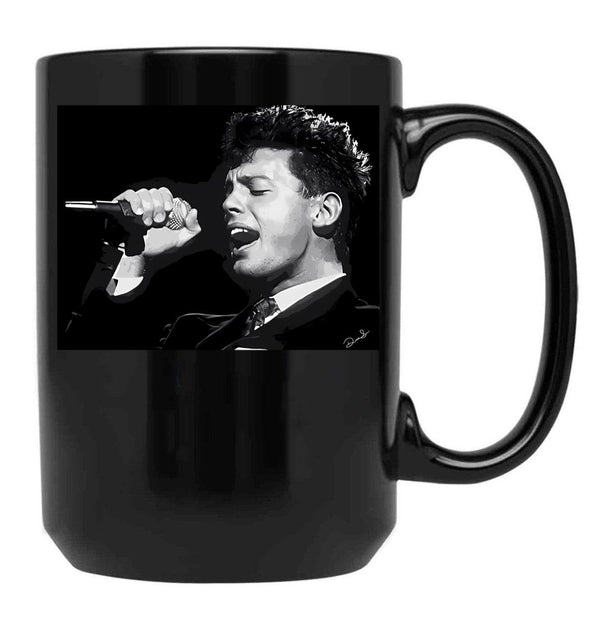 Luis Miguel Singing Black Coffee Mug, Gift Coffee Mug