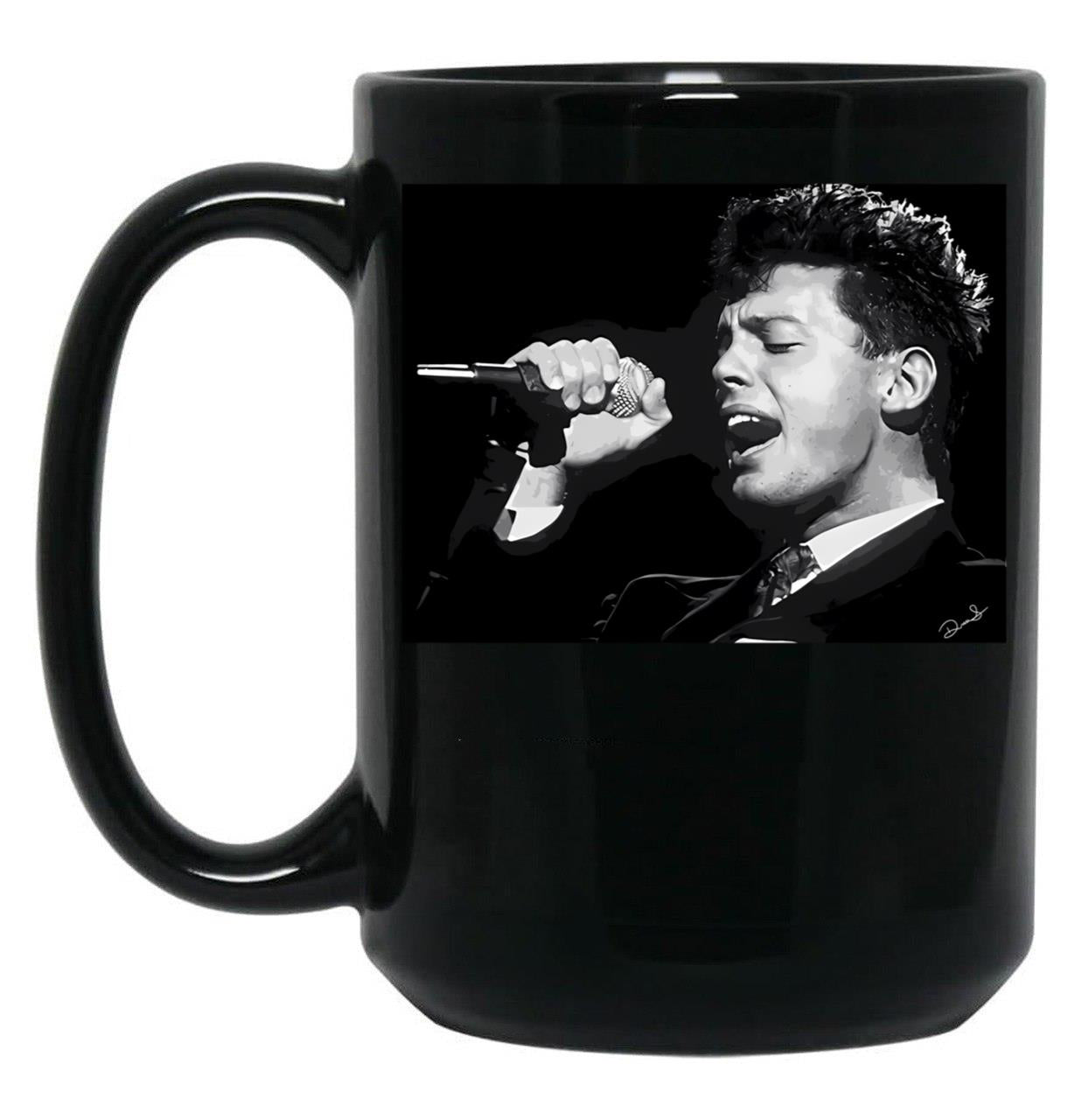 Luis Miguel Singing Black Coffee Mug, Gift Coffee Mug