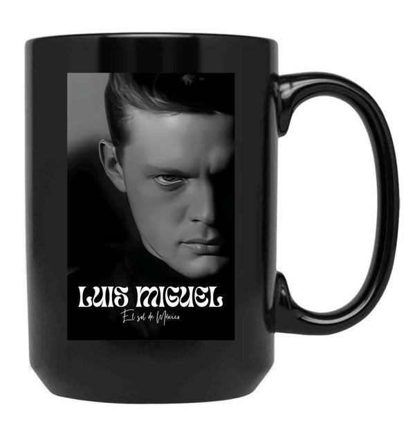Luis Miguel (11) Black Coffee Mug, Gift Coffee Mug