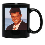 Luis Miguel (14) Black Coffee Mug, Gift Coffee Mug - Black