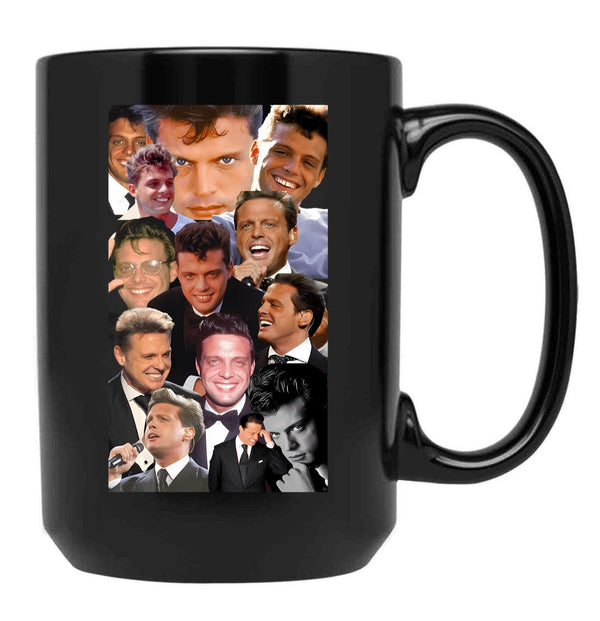 Luis Miguel (2) Black Coffee Mug, Gift Coffee Mug
