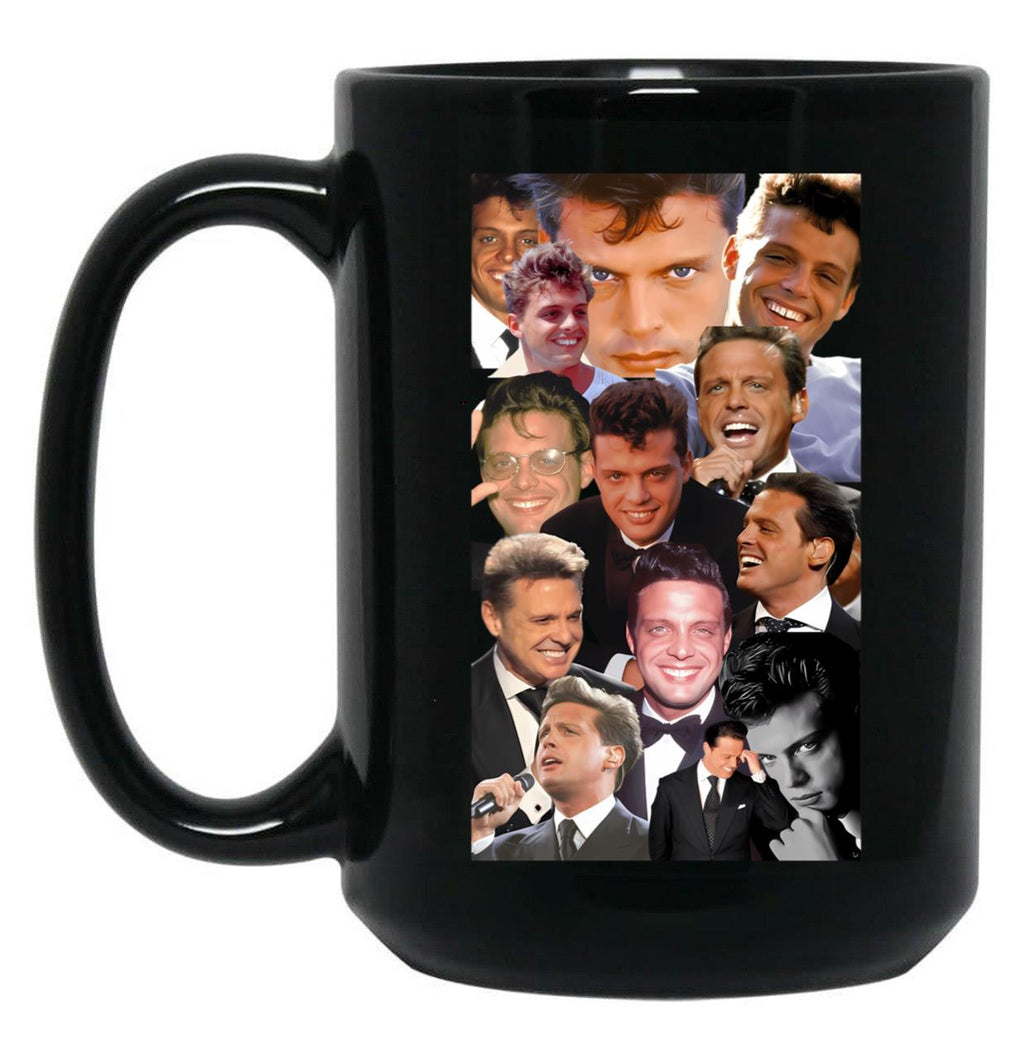Luis Miguel (2) Black Coffee Mug, Gift Coffee Mug