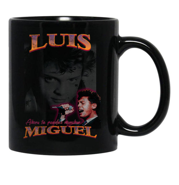 Luis Miguel (3) Black Coffee Mug, Gift Coffee Mug - Black