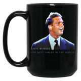 Luis Miguel Black Coffee Mug, Gift Coffee Mug