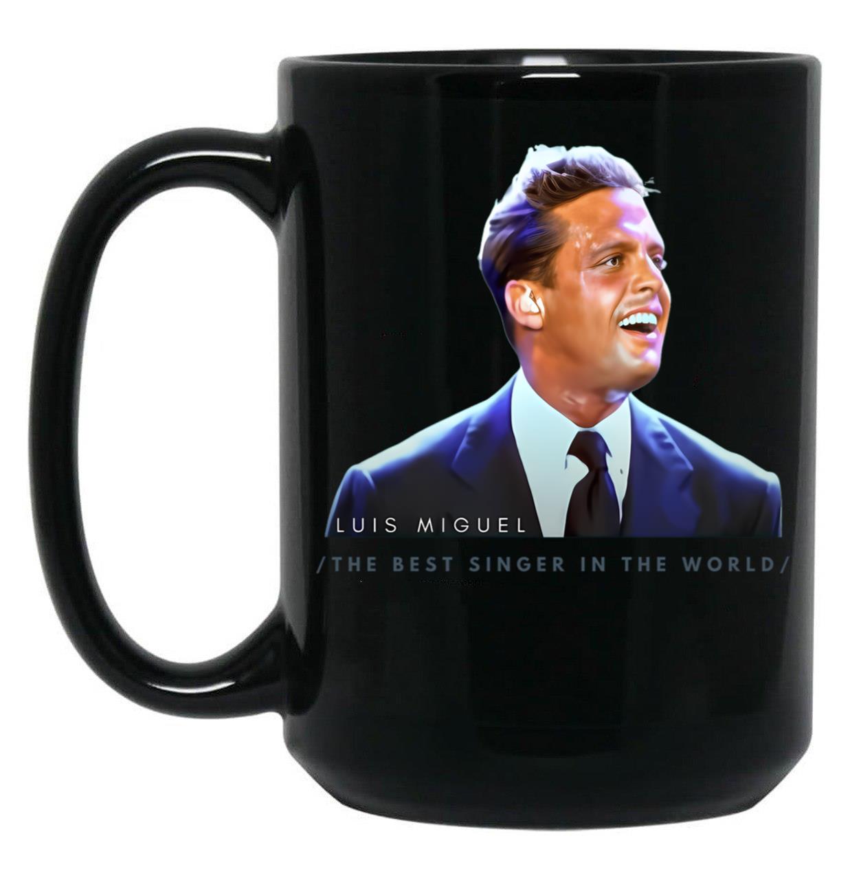 Luis Miguel Black Coffee Mug, Gift Coffee Mug