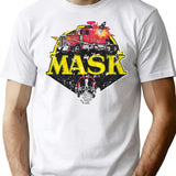 M.A.S.K. T-Shirt for Men & Women, T-Shirts Graphic Tee - White