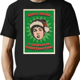 Macca Christmas T-Shirt for Men & Women, T-Shirts Graphic Tee - Black
