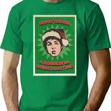 Macca Christmas T-Shirt for Men & Women, T-Shirts Graphic Tee - Green
