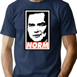 Macdonald Vintage T-Shirt for Men & Women, T-Shirts Graphic Tee - Navy