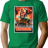 Macgruber T-Shirt for Men & Women, T-Shirts Graphic Tee - Green