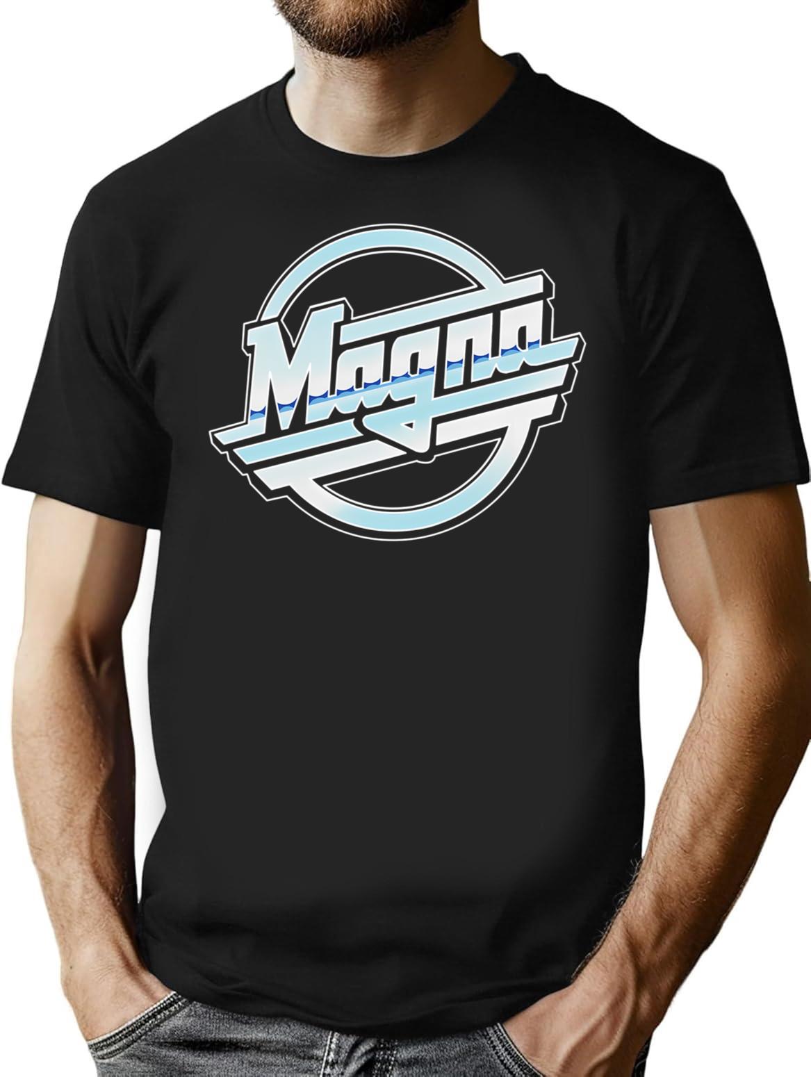 Magna T-Shirt for Men & Women, T-Shirts Graphic Tee - Black
