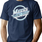 Magna T-Shirt for Men & Women, T-Shirts Graphic Tee - Navy