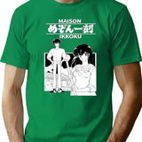 Maison Ikkoku T-Shirt for Men & Women, T-Shirts Graphic Tee - Green