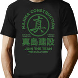Majima Construction Join The Team Classic T-Shirt for Men & Women, T-Shirts Graphic Tee - Black