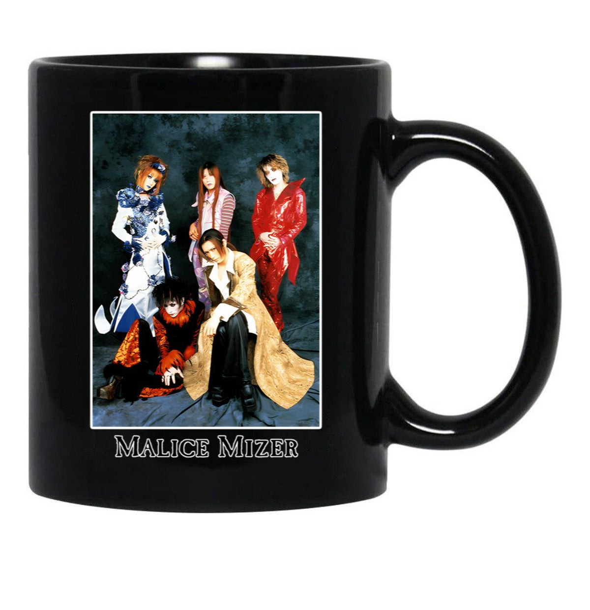 Malice Mizer Au Revoir J Rock Visual Kei Japanese Band Black Coffee Mug, Gift Coffee Mug - Black