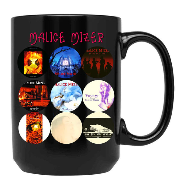 Malice Mizer Essential Black Coffee Mug, Gift Coffee Mug