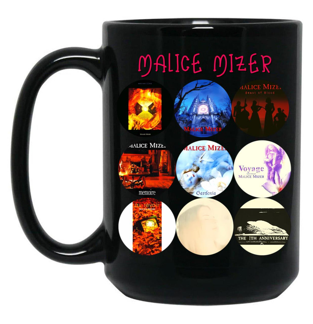 Malice Mizer Essential Black Coffee Mug, Gift Coffee Mug