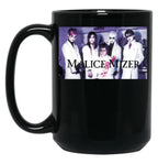Malice Mizer - Illuminati (Transparent Logo) Black Coffee Mug, Gift Coffee Mug