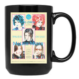 Malice Mizer Ma Cherie (Gackt Era) Black Coffee Mug, Gift Coffee Mug