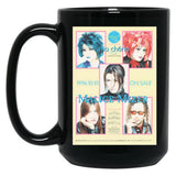Malice Mizer Ma Cherie (Gackt Era) Black Coffee Mug, Gift Coffee Mug
