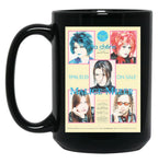 Malice Mizer Ma Cherie (Gackt Era) Black Coffee Mug, Gift Coffee Mug